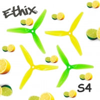 HQProp Ethix S4 Lemon Lime (2CW+2CCW) - Poly Carbonate