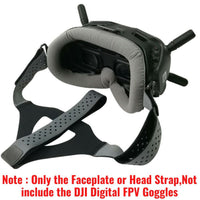 Faceplate Eye Pad / Head Strap for DJI Digital FPV Goggles Replacement Set