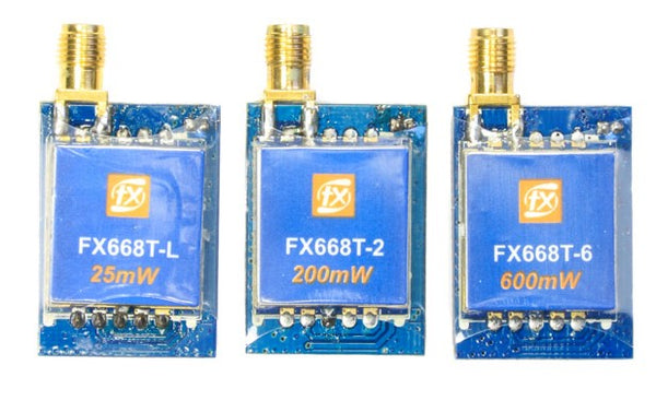 FXT 668T 200/600mW 5.8GHz 40CH VTX Video Transmitter