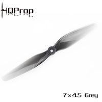 HQProp Durable Prop 7X4.5 Light Grey (2CW+2CCW) - Poly Carbonate - POPO