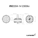 Lumenier RX2204-14 2300kv