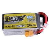 TATTU R-Line 1550mAh 4s 100c Lipo Battery V2 (HV)